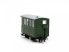 "Pélpusztai" passenger coach, dark green housing