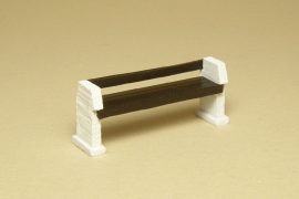 Playground bench set (8 sections)