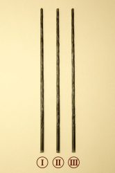 F8 type wooden pole, weathered